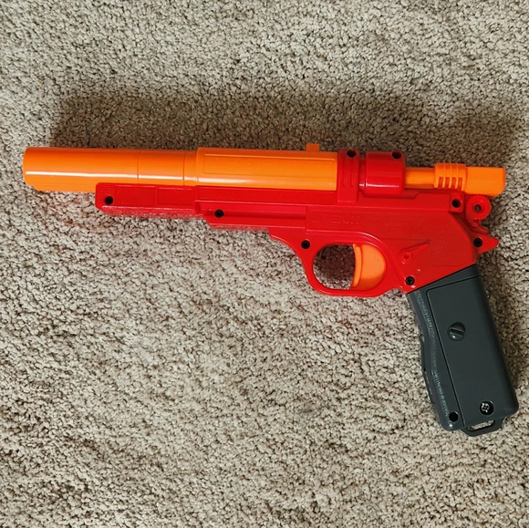 🔫🌌 Star Wars Nerf Blaster – Red & Orange – Lights and Sounds! Fully Functional - Picture 5 of 12